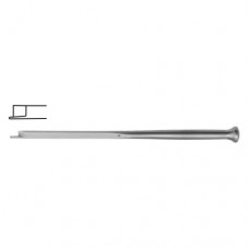 Fomon Chisel Stainless Steel, 16 cm - 6 1/4" Blade Width 7.0 mm
